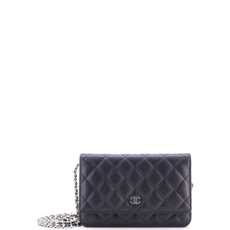 Chanel Wallet on Chain Quilted Caviar