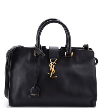 Saint Laurent Monogram Cabas Leather Small