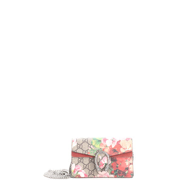 Gucci Dionysus Bag Blooms Print GG Coated Canvas Super Mini
