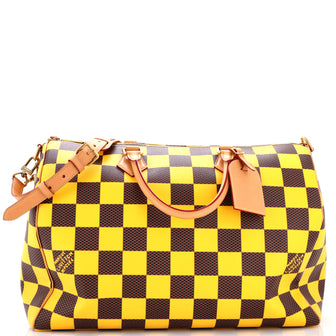 Louis Vuitton Speedy Bandouliere Bag Damier Pop 50