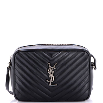 Saint Laurent Lou Camera Bag Matelasse Chevron Leather Small