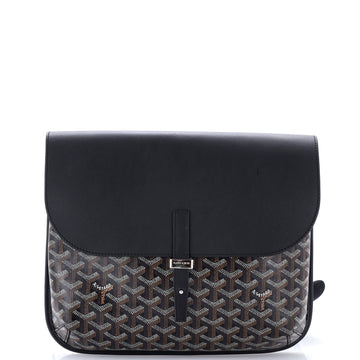 Goyard Coursier Messenger Bag Coated Canvas and Leather