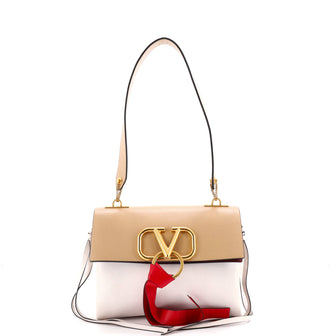 Valentino Garavani VRing Shoulder Bag Leather Small