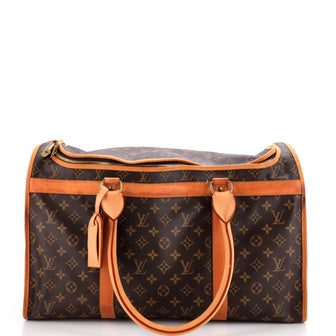 Louis Vuitton Dog Carrier Bag Monogram Canvas 50
