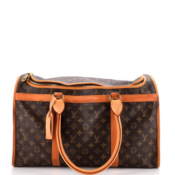 Louis Vuitton Dog Carrier Bag Monogram Canvas 50