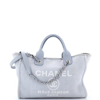 Chanel Deauville NM Tote Mixed Fibers Medium