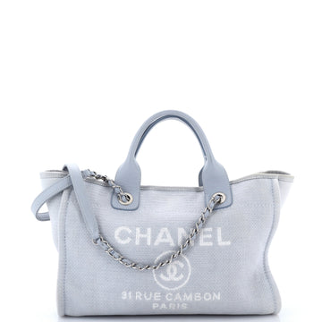 Chanel Deauville NM Tote Mixed Fibers Medium