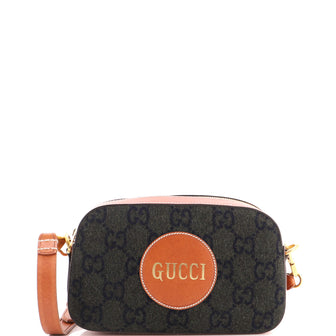 Gucci Off the Grid Camera Bag GG Wool and Leather