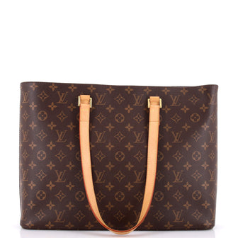 Louis Vuitton Luco Handbag Monogram Canvas