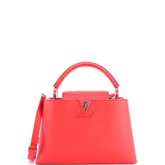 Louis Vuitton Capucines Bag Leather PM