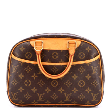 Louis Vuitton Trouville Handbag Monogram Canvas