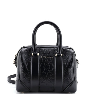 Givenchy Lucrezia Duffle Bag Embossed Leather Micro
