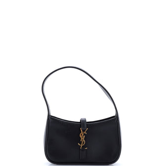 Saint Laurent Le 5 a 7 Hobo Leather Mini
