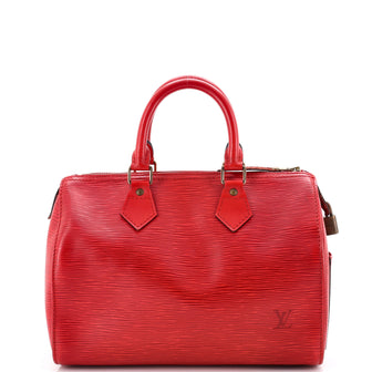 Louis Vuitton Speedy Handbag Epi Leather 25