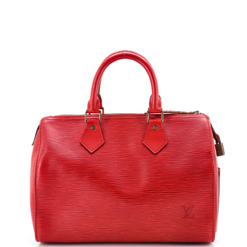 Louis Vuitton Speedy Handbag Epi Leather 25