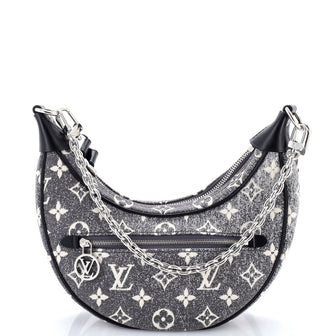 Louis Vuitton Loop Handbag Monogram Jacquard Denim