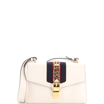 Gucci Sylvie Shoulder Bag Leather Small