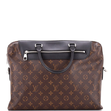 Louis Vuitton Porte-Documents Jour NM Bag Macassar Monogram Canvas