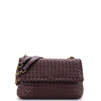 Bottega Veneta Olimpia Crossbody Bag Intrecciato Nappa Small