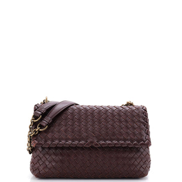 Bottega Veneta Olimpia Crossbody Bag Intrecciato Nappa Small