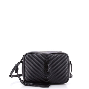 Saint Laurent Lou Camera Bag Matelasse Chevron Leather Small