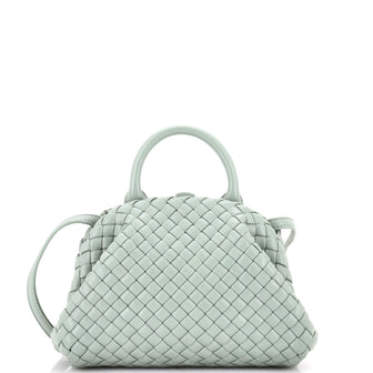 Bottega Veneta Padded Handle Tote Intrecciato Nappa Mini