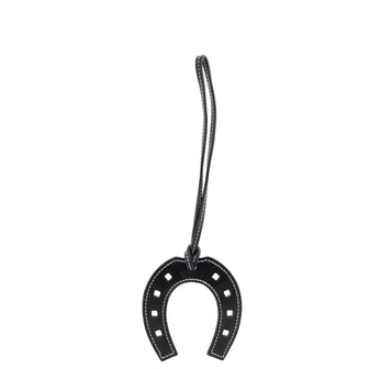 Hermes Paddock Horseshoe Bag Charm Leather