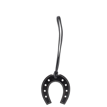 Hermes Paddock Horseshoe Bag Charm Leather