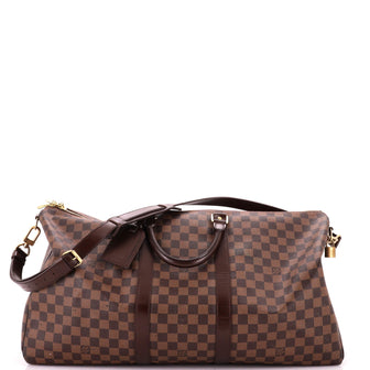 Louis Vuitton Keepall Bandouliere Bag Damier 55