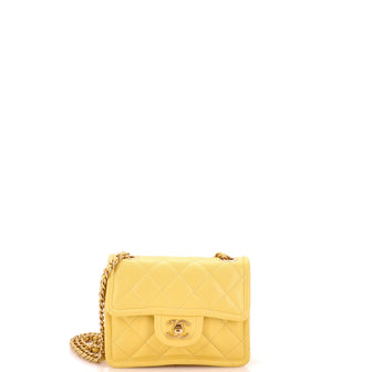 Chanel Sweet Classic Flap Bag Quilted Caviar Mini