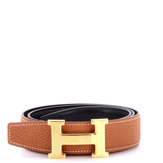 Hermes Constance Reversible Belt Leather Medium