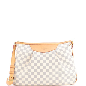 Louis Vuitton Siracusa Handbag Damier MM