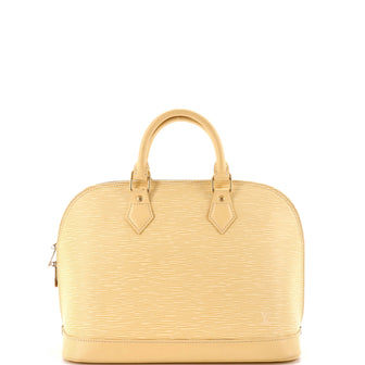 Louis Vuitton Vintage Alma Handbag Epi Leather PM