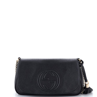 Gucci Soho Chain Crossbody Bag Leather Medium