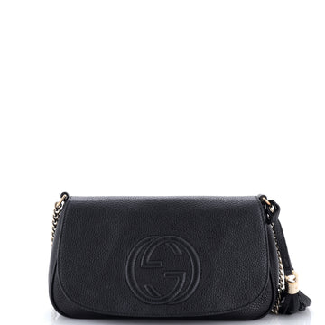 Gucci Soho Chain Crossbody Bag Leather Medium