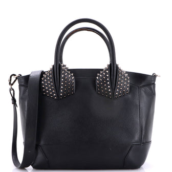Christian Louboutin Eloise Satchel Spiked Leather Large