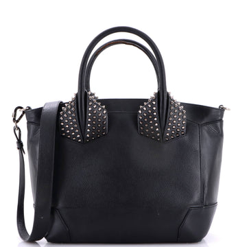 Christian Louboutin Eloise Satchel Spiked Leather Large