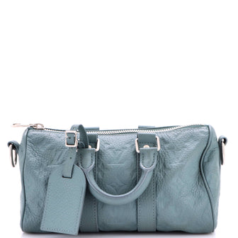 Louis Vuitton Keepall Bandouliere Bag Monogram Taurillon Leather 25