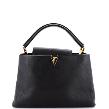 Louis Vuitton Capucines Bag Leather MM