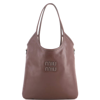 Miu Miu Ivy Hobo Bag Leather