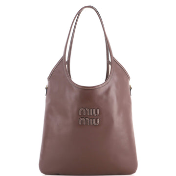 Miu Miu Ivy Hobo Bag Leather