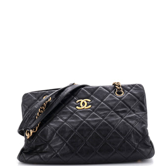 Chanel Perfect Edge Tote Quilted Leather Small