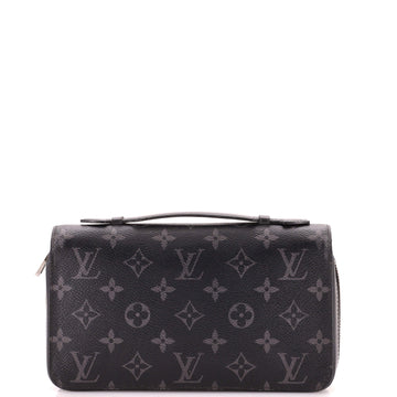 Louis Vuitton Zippy Wallet Monogram Eclipse Canvas XL