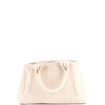 Prada Canapa Tote Canvas Medium