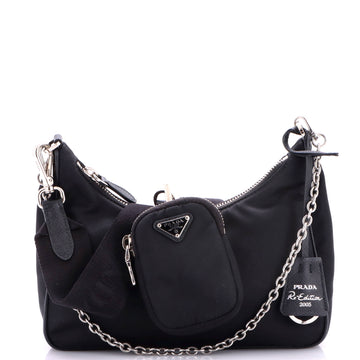 Prada Re-Edition 2005 Shoulder Bag Tessuto Small