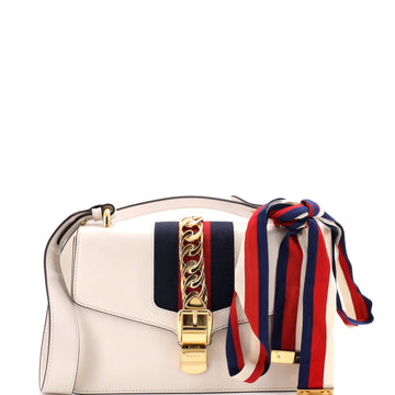 Gucci Sylvie Shoulder Bag Leather Small