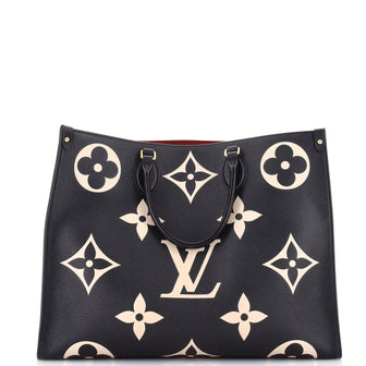 Louis Vuitton OnTheGo Tote Bicolor Monogram Empreinte Giant GM