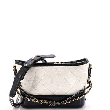 Chanel Gabrielle Hobo Quilted Aged Calfskin Small