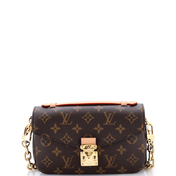 Louis Vuitton Pochette Metis Monogram Canvas East West
