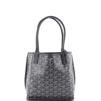 Goyard Anjou Reversible Tote Coated Canvas Mini